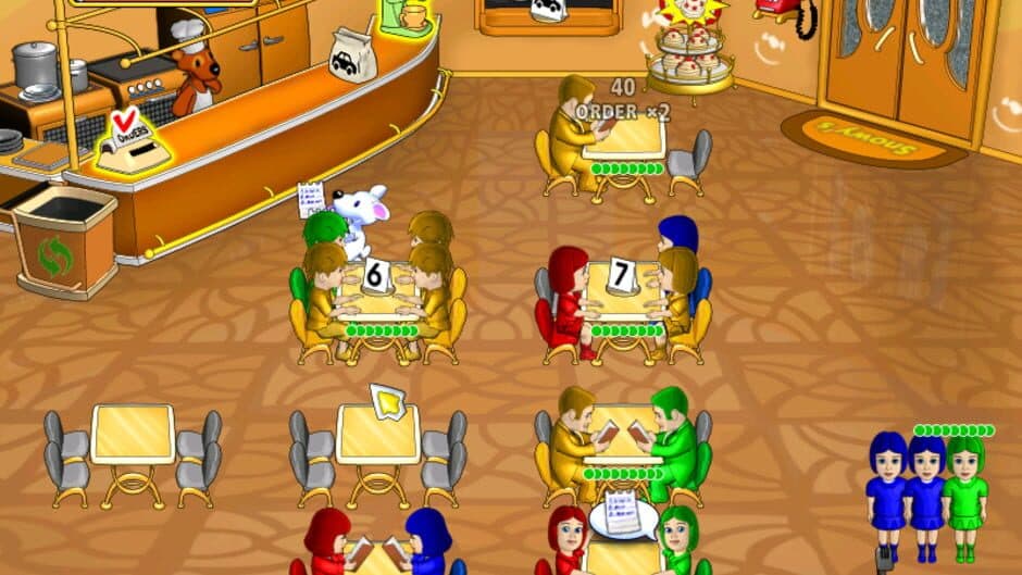 Скриншот 2 из Snowy: Lunch Rush