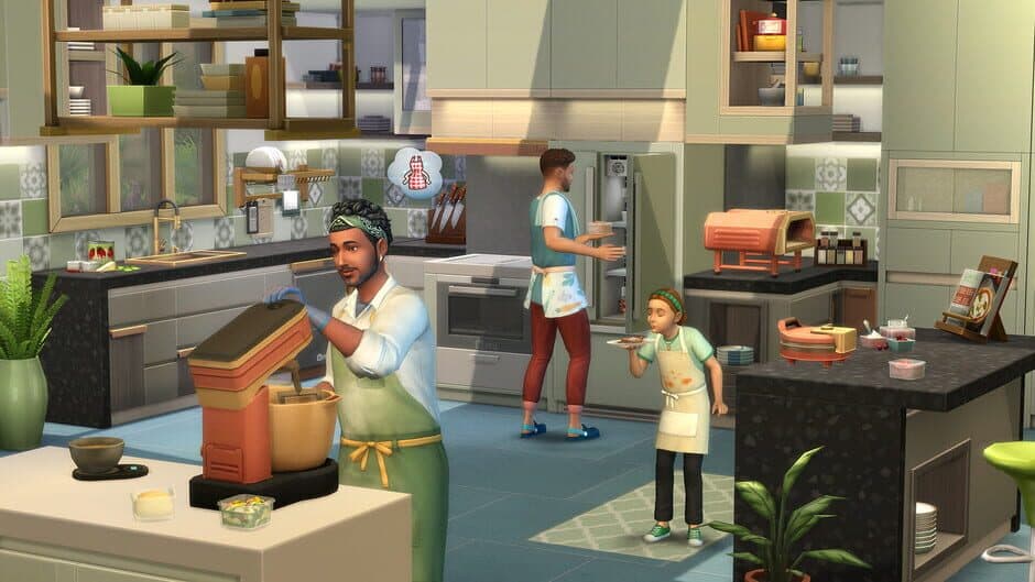 Скриншот 1 из The Sims 4: Home Chef Hustle Stuff Pack