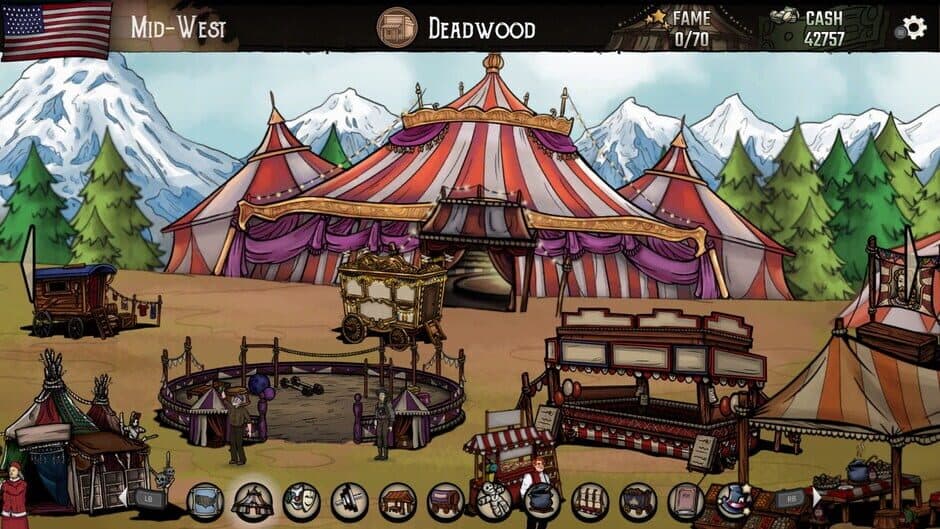 Скриншот 10 из Klabater Bundle: The Amazing American Circus, Moonshine Inc., Heliborne and Crossroads Inn