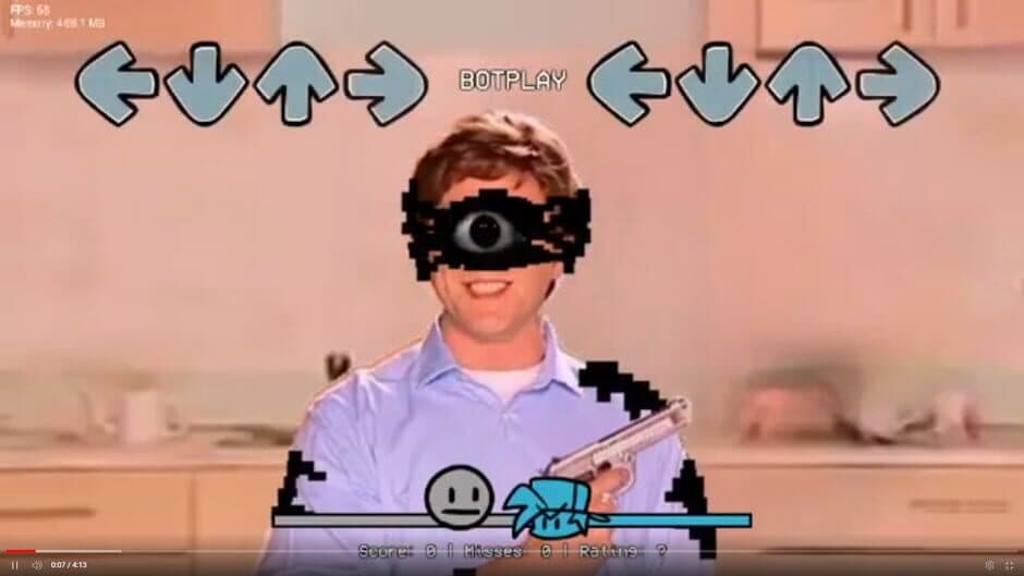 Скриншот 1 из Friday Night Funkin': Pibby Corrupted Kitchen Gun