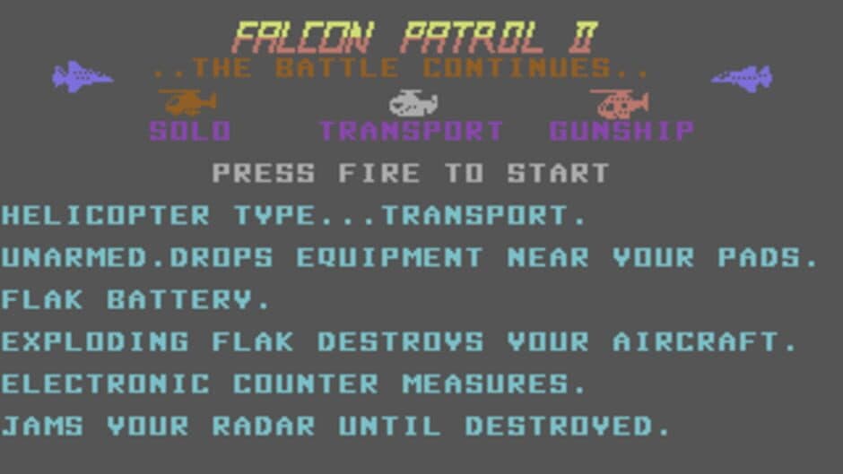 Скриншот 1 из Falcon Patrol II
