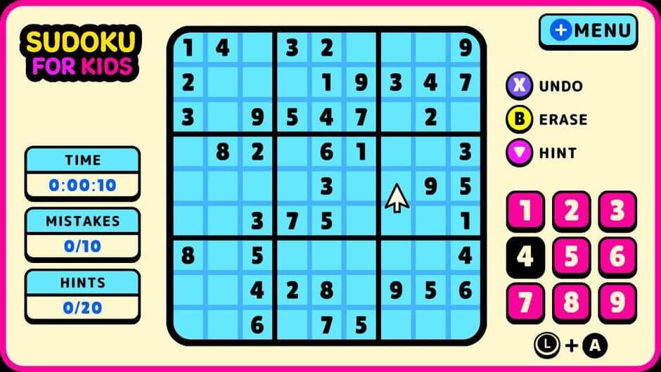 Скриншот 1 из Sudoku for Kids