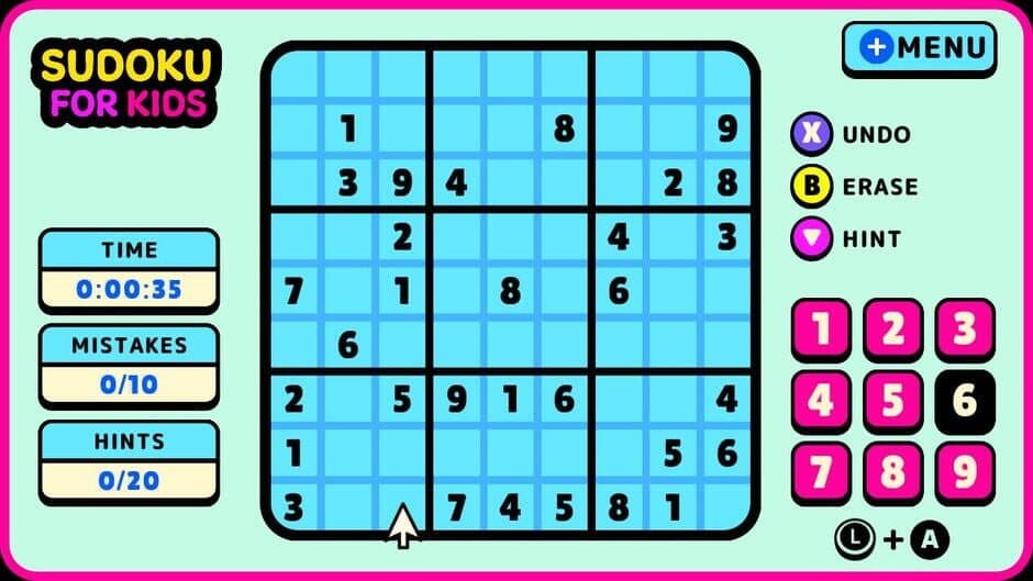 Скриншот 2 из Sudoku for Kids