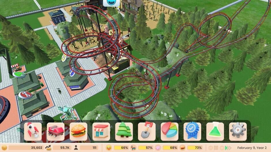 Скриншот 1 из RollerCoaster Tycoon Adventures Deluxe