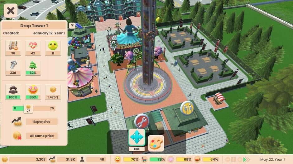 Скриншот 5 из RollerCoaster Tycoon Adventures Deluxe