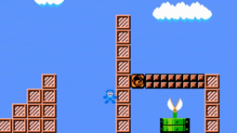 Скриншот 2 из Mega Man in Super Mario Bros.