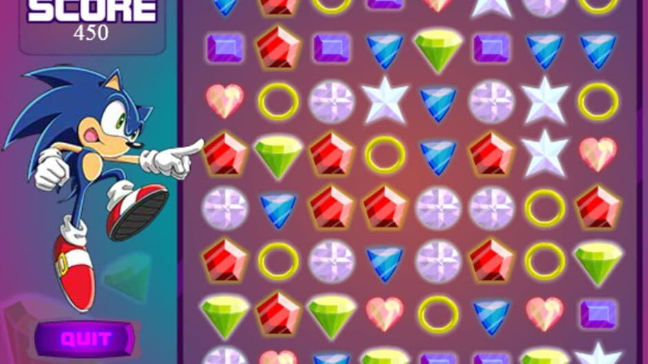 Скриншот 1 из Sonic X: Emerald Grab