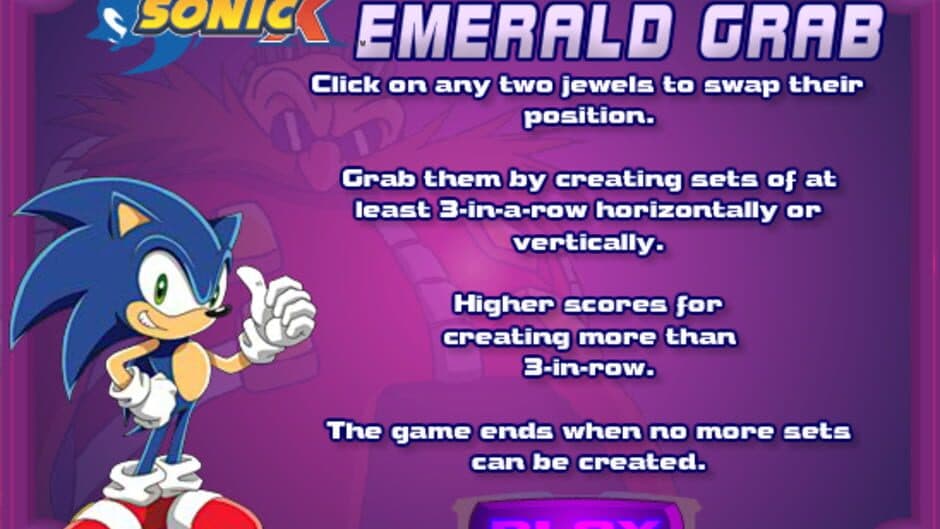 Скриншот 2 из Sonic X: Emerald Grab
