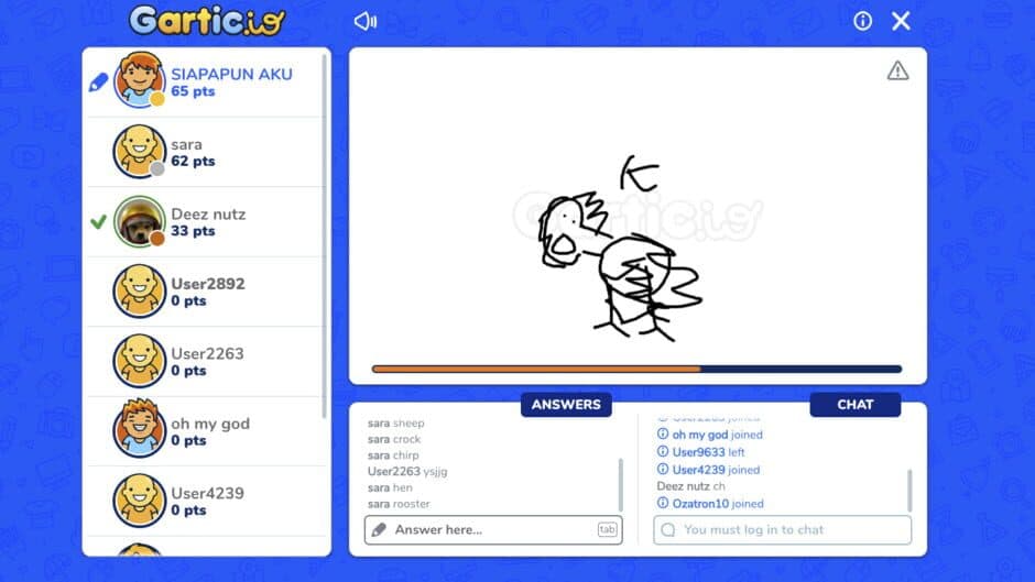 Скриншот 1 из Gartic.io