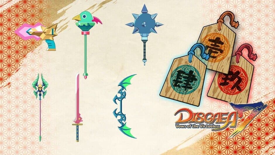 Скриншот 1 из Disgaea 7: Vows of the Virtueless - Special Weapons Set