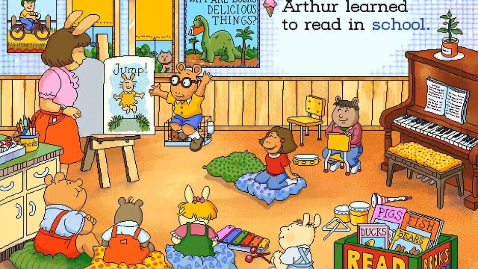Скриншот 1 из Arthur's Reading Race
