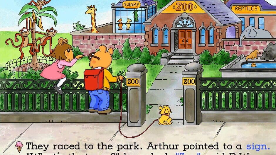 Скриншот 2 из Arthur's Reading Race