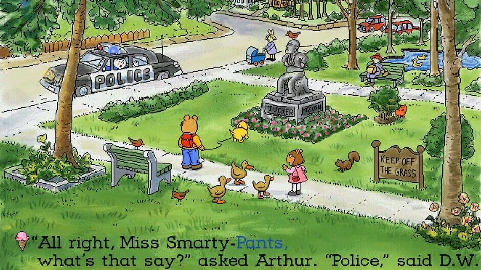 Скриншот 5 из Arthur's Reading Race