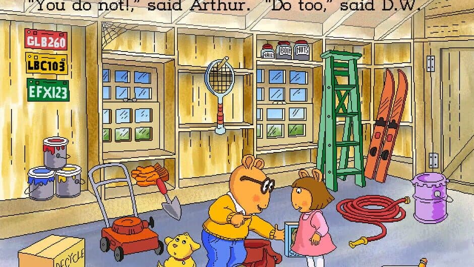 Скриншот 7 из Arthur's Reading Race