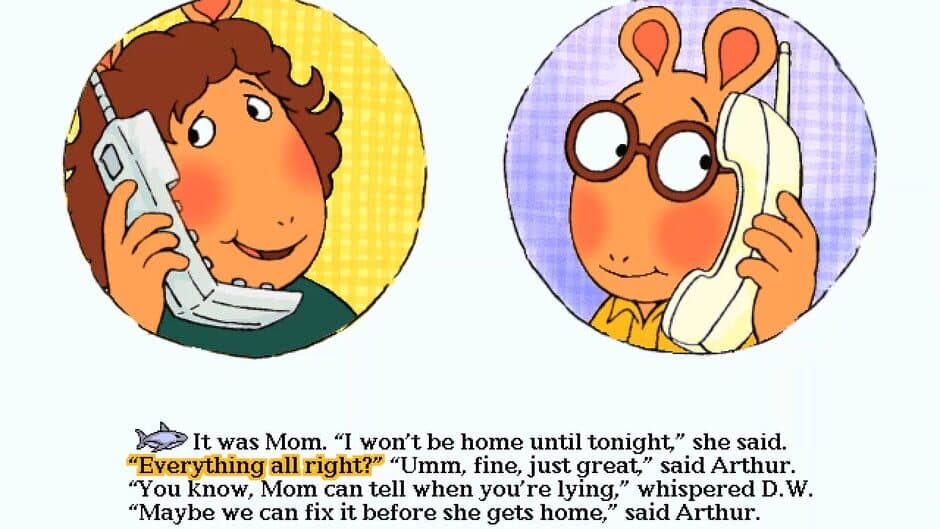 Скриншот 5 из Arthur's Computer Adventure