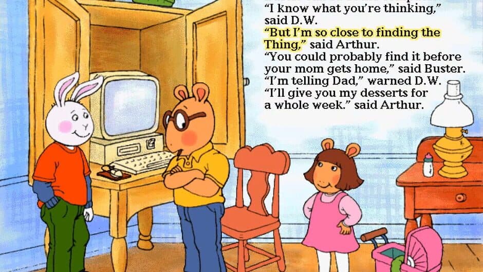 Скриншот 7 из Arthur's Computer Adventure