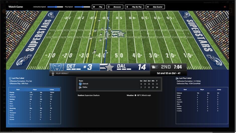 Скриншот 1 из Draft Day Sports: Pro Football 2024