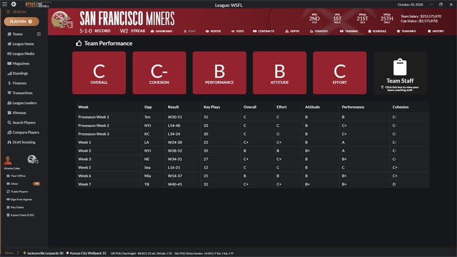 Скриншот 3 из Draft Day Sports: Pro Football 2024