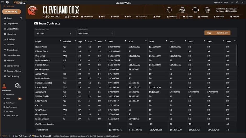 Скриншот 9 из Draft Day Sports: Pro Football 2024