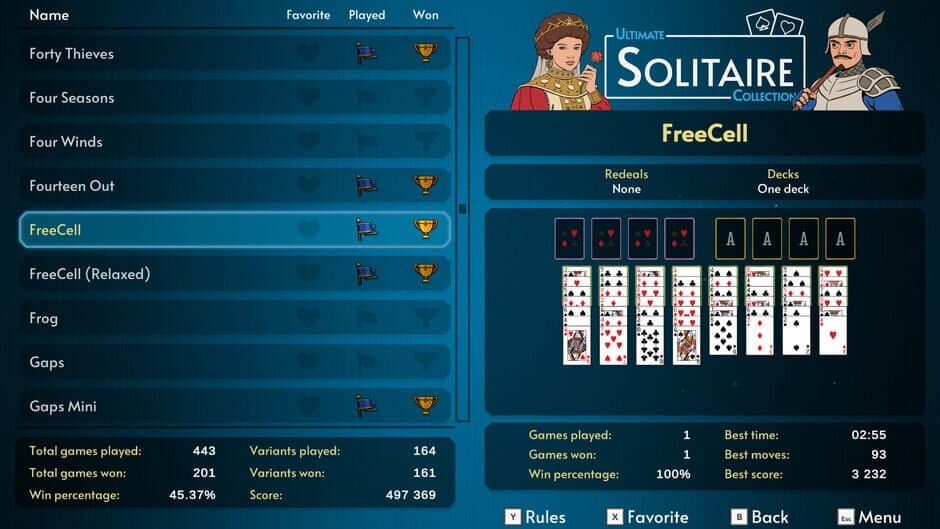 Скриншот 1 из Ultimate Solitaire Collection