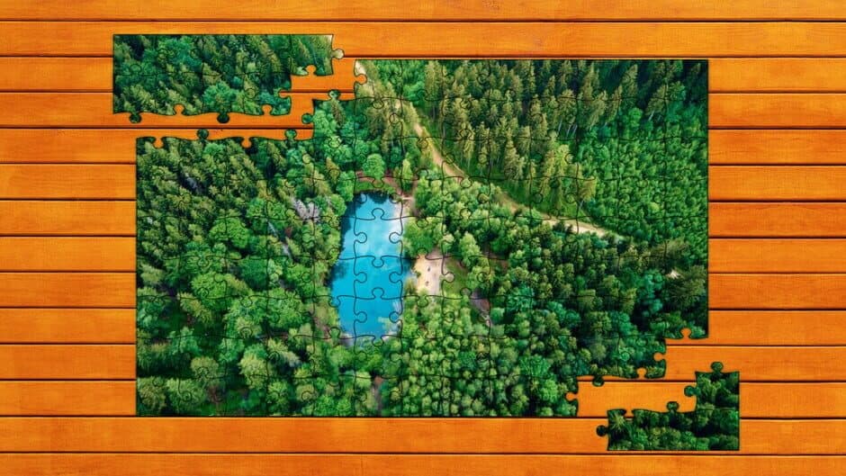 Скриншот 4 из Aerial Nature Jigsaw Puzzles: Expansion Pack 1