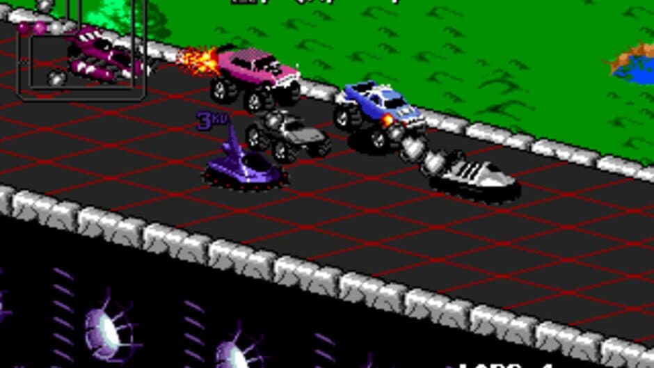 Скриншот 2 из Rock n' Roll Racing Hack v16
