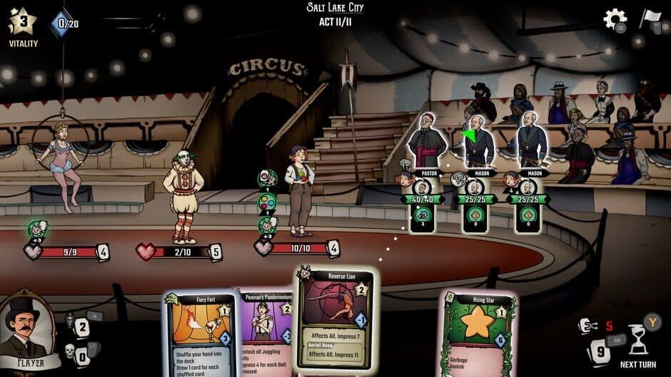 Скриншот 3 из Turn-Based Battle Bundle: The Amazing American Circus & Legend of Keepers