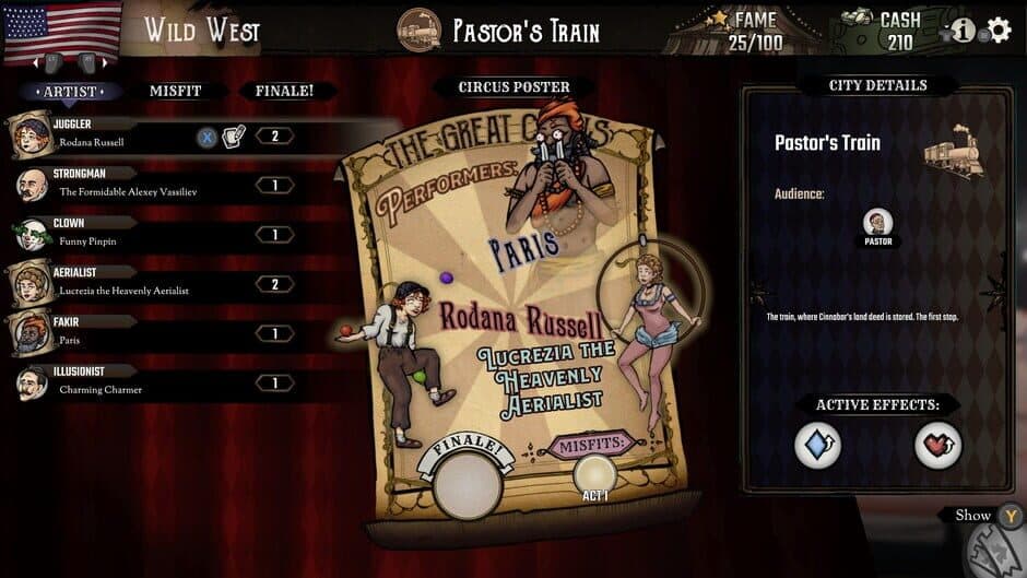 Скриншот 4 из Turn-Based Battle Bundle: The Amazing American Circus & Legend of Keepers