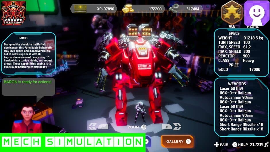 Скриншот 1 из Ace Robot Combat