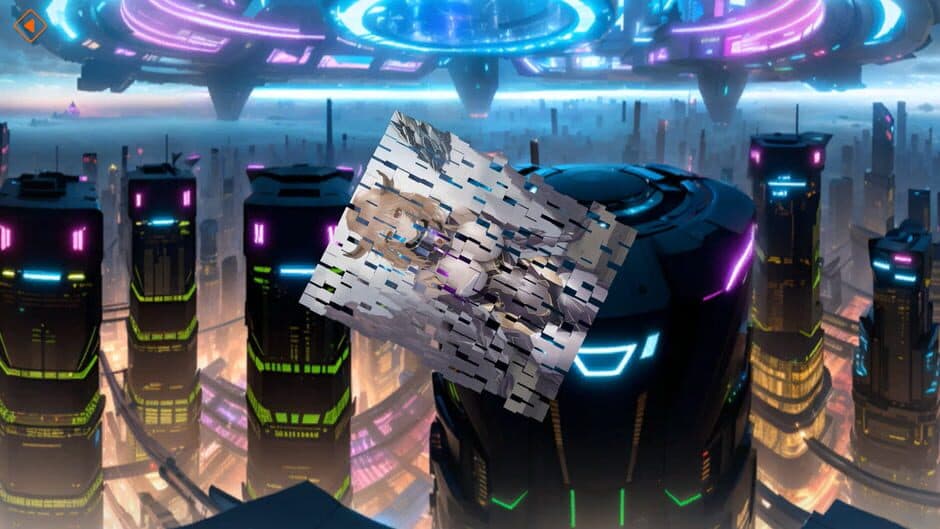 Скриншот 3 из Anime Poly Puzzle: Sci-Fi Maidens