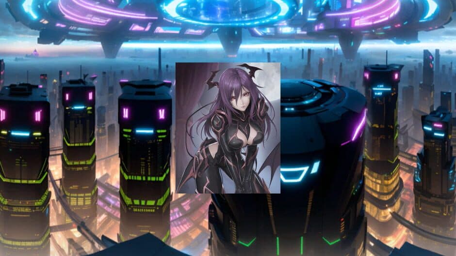 Скриншот 4 из Anime Poly Puzzle: Sci-Fi Maidens