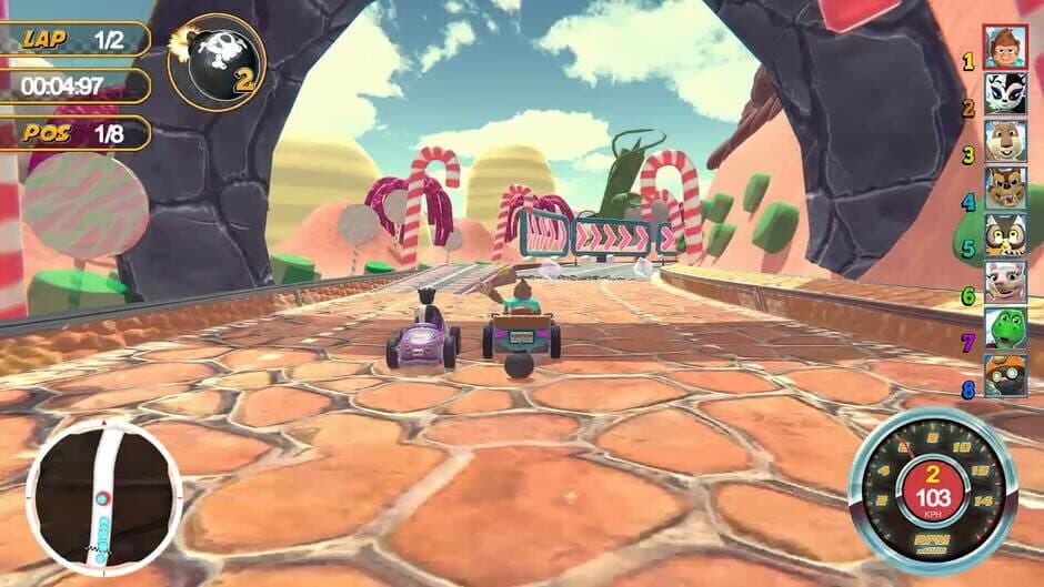 Скриншот 7 из Animal Kart Racer 2