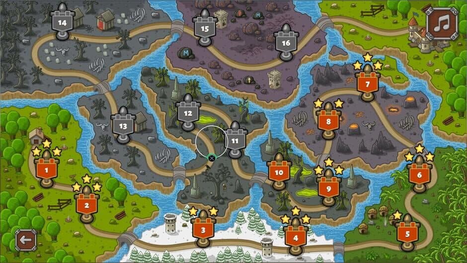 Скриншот 4 из Fantasy Tower Defense