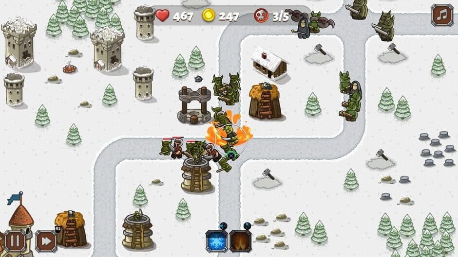 Скриншот 1 из Fantasy Tower Defense