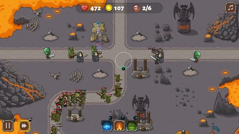 Скриншот 2 из Fantasy Tower Defense