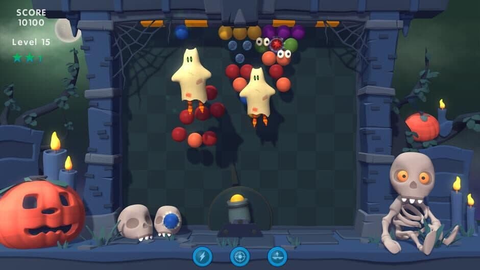 Скриншот 7 из Halloween Bubble Shooter