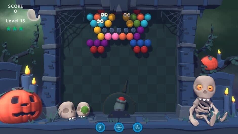 Скриншот 8 из Halloween Bubble Shooter