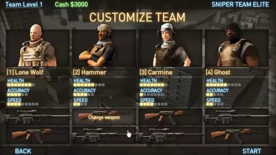 Скриншот 5 из Sniper Team 2