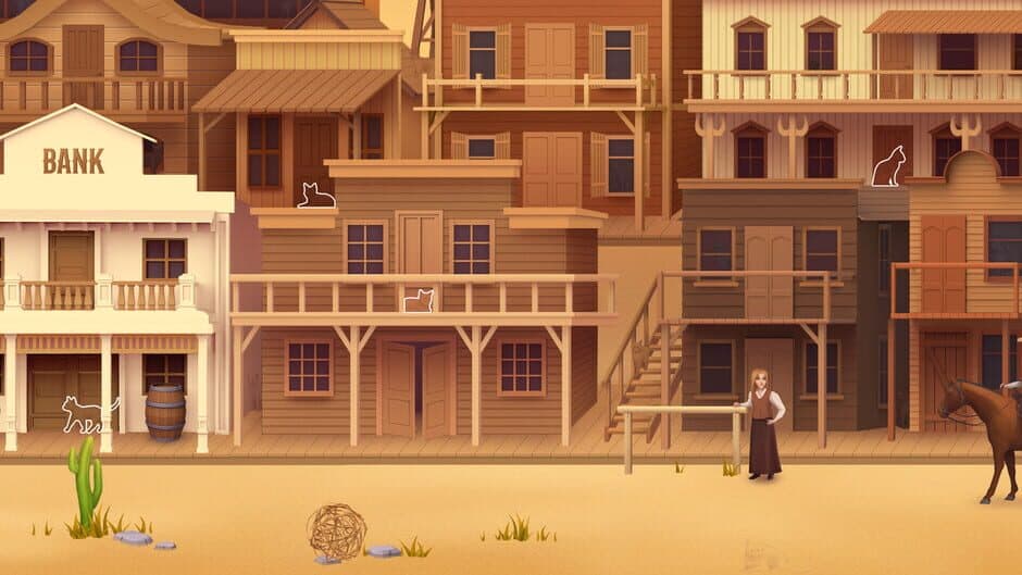 Скриншот 4 из Cat Search in The Wild West