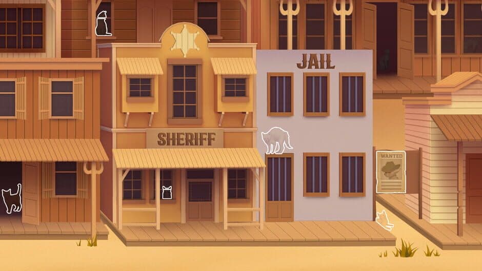 Скриншот 6 из Cat Search in The Wild West