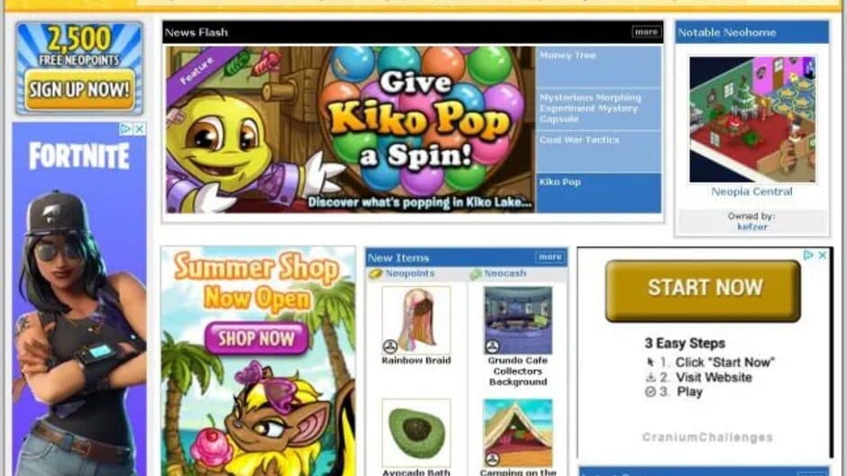 Скриншот 1 из Neopets Browser