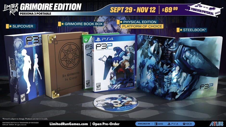 Скриншот 1 из Persona 3 Portable: Grimoire Edition