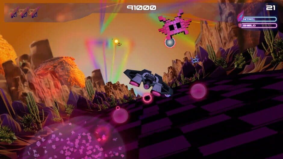 Скриншот 1 из Polybius Invaders 2