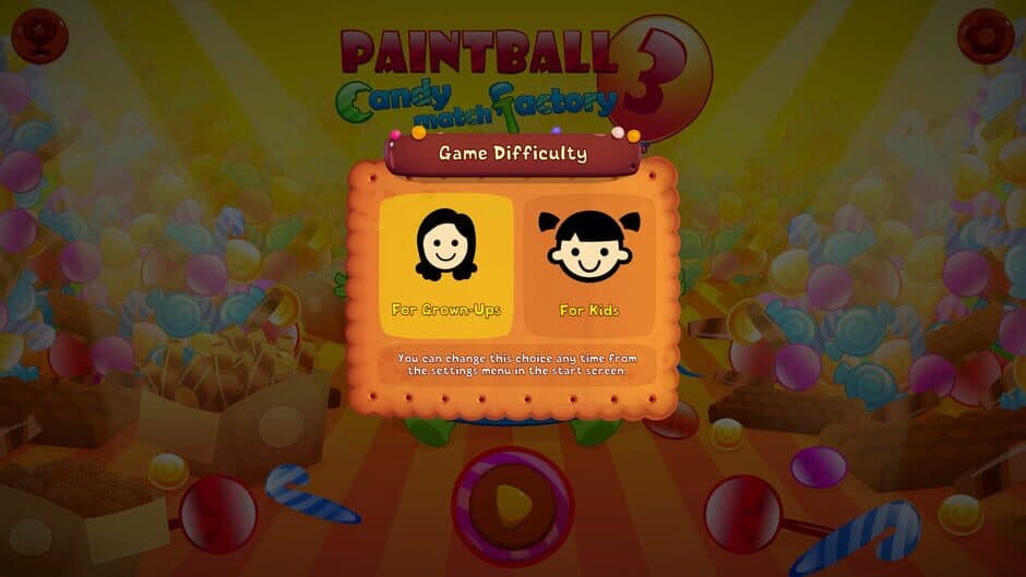 Скриншот 2 из Paintball 3: Candy Match Factory