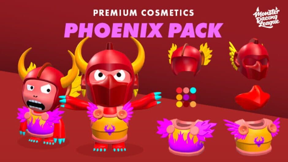 Скриншот 1 из Monster Racing League: Phoenix Cosmetics Pack