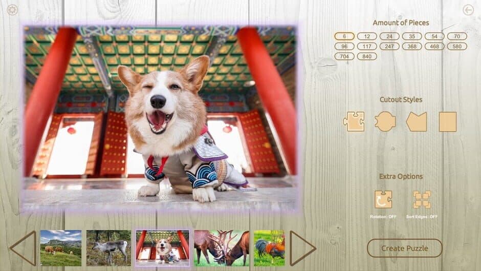 Скриншот 3 из House of Jigsaw: Impressive Animals