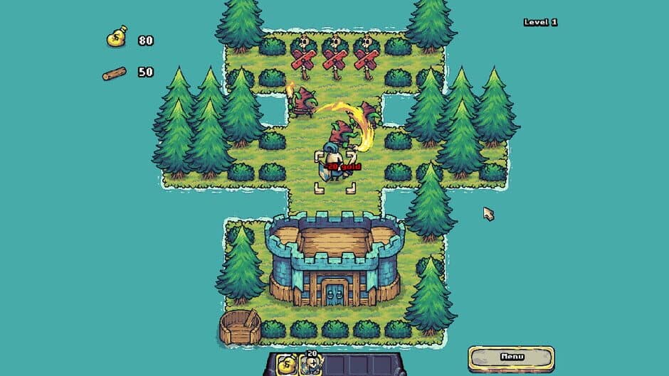 Скриншот 1 из Goblin Siege: Protect the Castle!