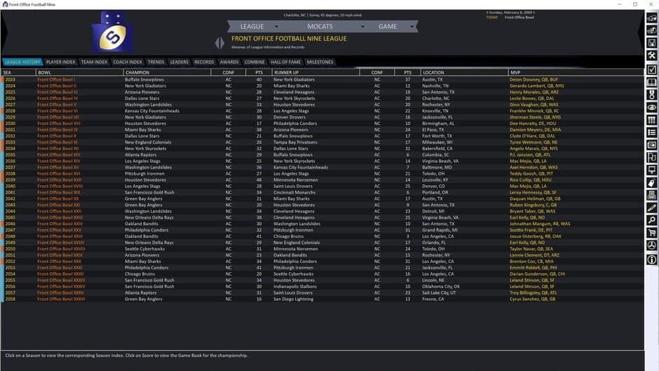 Скриншот 9 из Front Office Football Nine