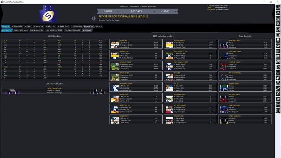 Скриншот 11 из Front Office Football Nine