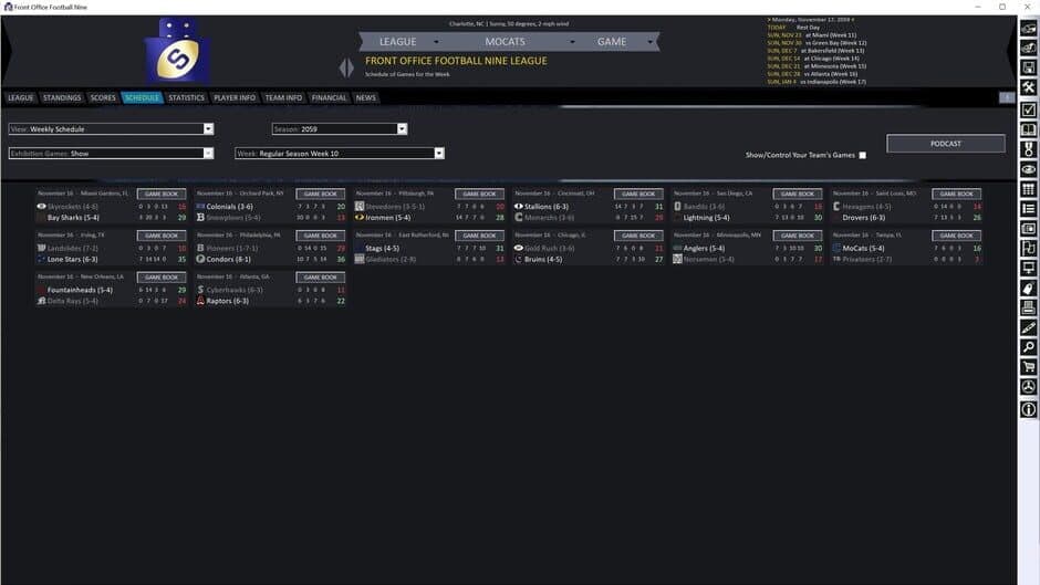 Скриншот 1 из Front Office Football Nine